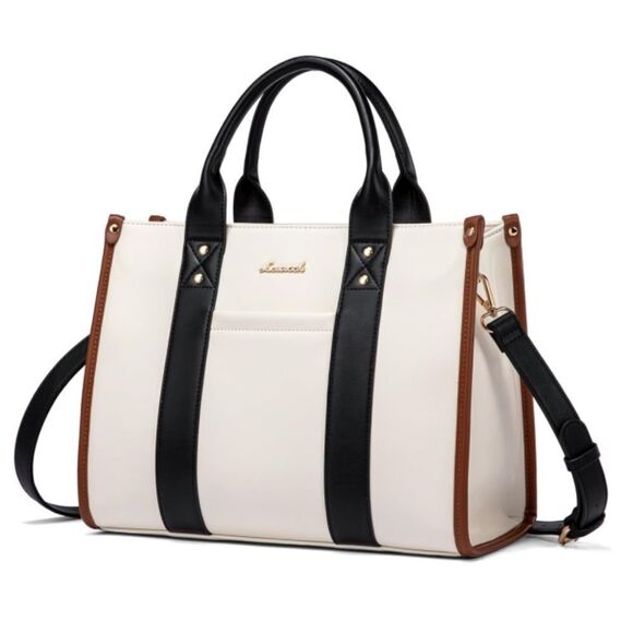 Leather Tote Bag Handbag - Picture 5 of 5